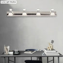 GobekUsa Conic Sconce Light - Contemporary Style Aluminum Vanity Lighting with 2/3/4 Warm/White Lights for Bathroom, Made of Stainless Steel