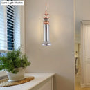 GobekUsa Contemporary 2-Light Copper Finish Wall Sconce with Smoke Gray/Amber Glass Tube & Gooseneck Arm