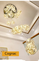 GobekUsa Contemporary Crystal Ball Chandelier - Free Shipping