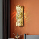 GobekUsa Contemporary Crystal Wall Sconce for Bedside, Bathroom, Corridor, Aisle, TV Background Lighting