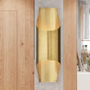 GobekUsa Contemporary Brass Wall Sconce Light with 1 Head - Linear Design for Living Room