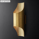 GobekUsa Contemporary Brass Wall Sconce Light with 1 Head - Linear Design for Living Room
