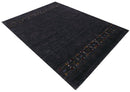 Charcoal Hand Loomed Wool Area Rug - Contemporary Soft Design by The Rug Decor
