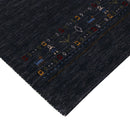 Charcoal Hand Loomed Wool Area Rug - Contemporary Soft Design by The Rug Decor