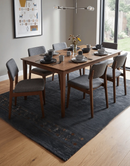 Charcoal Hand Loomed Wool Area Rug - Contemporary Soft Design by The Rug Decor