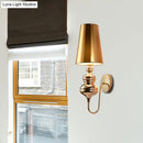 GobekUsa Contemporary Fabric Barrel Wall Mount Light - Bedroom Sconce Light (Black/Silver/White)