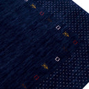 Hand Loomed Wool Gabbeh Border Area Rug - Contemporary Design by The Rug Decor