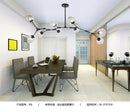 GobekUsa Contemporary Glass Bubble Chandelier for Living Room