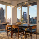 GobekUsa Contemporary Glass Bubble Chandelier for Living Room