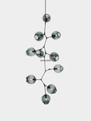 GobekUsa Contemporary Glass Bubble Chandelier for Living Room