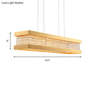 GobekUsa Contemporary Crystal LED Island Light - Gold - 31.5"/39" Wide Bench - 1-Light Pendant - Living Room Ceiling