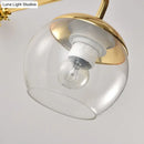 GobekUsa Contemporary Glass Wall Sconce with Brass Finish Arm - 1 Bulb Bedroom Light