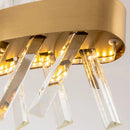 GobekUsa Contemporary LED Crystal Chandelier for Hotel, Wedding, and Living Room