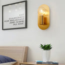 GobekUsa Contemporary Gold LED Wall Lamp for Luxurious Home Lighting