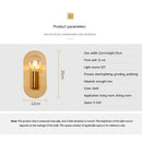 GobekUsa Contemporary Gold LED Wall Lamp for Luxurious Home Lighting