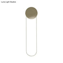 GobekUsa Gold LED Bedroom Wall Mount Light Fixture - Contemporary Oblong Wall Lighting Ideas