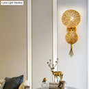 GobekUsa Contemporary Gold Sconce Wall Light for Living Room