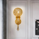 GobekUsa Contemporary Gold Sconce Wall Light for Living Room