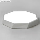 GobekUsa Contemporary Acrylic Flush Mount Ceiling Light for Bedroom - Faceted Chandelier
