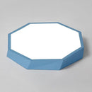 GobekUsa Contemporary Acrylic Flush Mount Ceiling Light for Bedroom - Faceted Chandelier