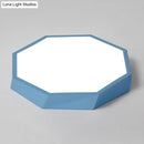 GobekUsa Contemporary Acrylic Flush Mount Ceiling Light for Bedroom - Faceted Chandelier