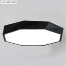 GobekUsa Contemporary Acrylic Flush Mount Ceiling Light for Bedroom - Faceted Chandelier