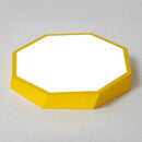GobekUsa Contemporary Acrylic Flush Mount Ceiling Light for Bedroom - Faceted Chandelier