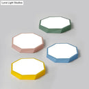 GobekUsa Contemporary Acrylic Flush Mount Ceiling Light for Bedroom - Faceted Chandelier