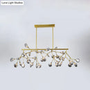 GobekUsa Contemporary Heracleum Island Pendant Light for Modern Dining Rooms