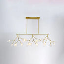 GobekUsa Contemporary Heracleum Island Pendant Light for Modern Dining Rooms