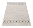 Ivory Contemporary Hand-Loomed Wool Area Rug - Dimensional Pile by The Rug Decor