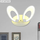 GobekUsa Contemporary LED Acrylic Wall Sconce Light Fixture - White Finish, Warm/White Light - Perfect for Corners