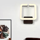 GobekUsa Contemporary LED Acrylic Wall Sconce - Square Frame Design, 1 Light - Warm/White/Natural Light