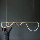 GobekUsa Contemporary LED Chandelier for Dining Room Lighting