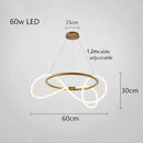 GobekUsa Contemporary LED Chandelier for Dining Room Lighting