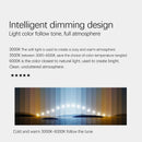 GobekUsa Contemporary LED Glass Chandelier for Home Lighting