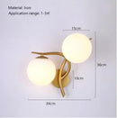 GobekUsa Contemporary LED Glass Chandelier for Home Lighting