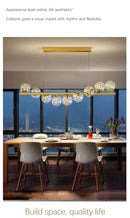 GobekUsa Contemporary LED Glass Chandelier for Home Lighting