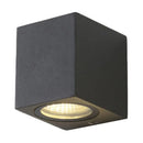 GobekUsa Contemporary LED Outdoor Wall Mount Sconce Light with Metal Shade - Black Triangle/Cylinder/Rectangle