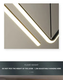 GobekUsa Contemporary LED Pendant Lights 2-Head 90cm