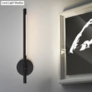 GobekUsa Contemporary LED Sconce Light - Metal and Acrylic Shade - Black/White Tubular Wall Mount - Warm/White Light