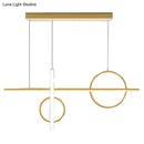 GobekUsa Contemporary LED Suspension Ceiling Lamp with Acrylic Shade - Stylish Parlour Pendant Lighting Fixture