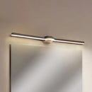 GobekUsa Contemporary LED Vanity Light in Black and White/Warm Light - 16"/23.5" Slim Line Acrylic Wall Sconce