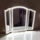 GobekUsa Contemporary LED Vanity Strip Light - Metal Linear Make-Up Lighting for Bedroom - White