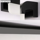 GobekUsa Contemporary LED Vanity Wall Sconce in White/Black Acrylic - 16"/19.5"/23.5" Wide
