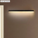 GobekUsa Contemporary LED Vanity Wall Sconce in White/Black Acrylic - 16"/19.5"/23.5" Wide