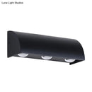 GobekUsa Contemporary LED Wall Sconce – Black Metal Shade, Flush Mount Design