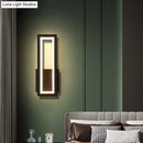 GobekUsa Contemporary LED Wall Sconce with Acrylic Shade for Bedside Lighting