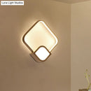 GobekUsa Contemporary LED White Wall Sconce Light for Living Room