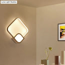 GobekUsa Contemporary LED White Wall Sconce Light for Living Room